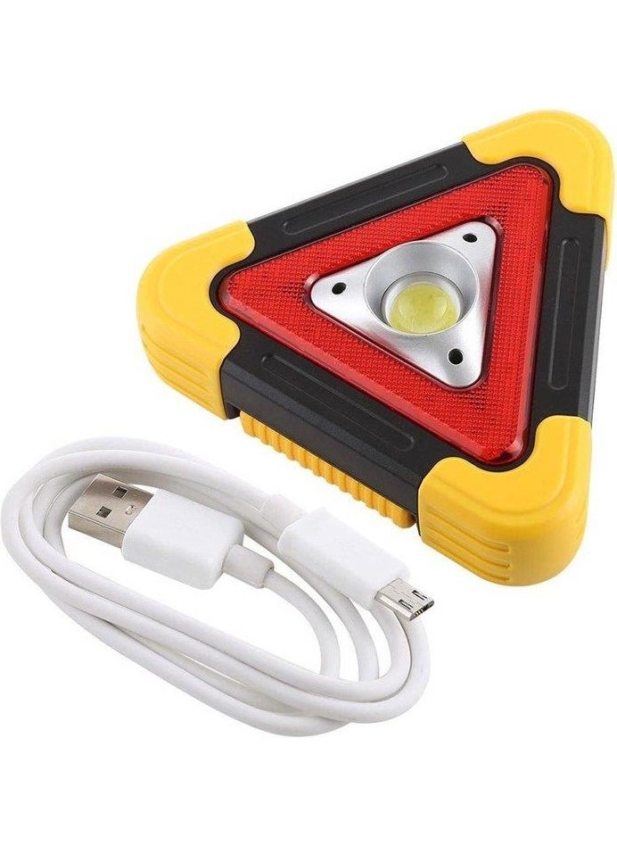 Temiz Pazar 500 Lumen Solar Charged Multi-Function Reflector Warning Light  - Image 2