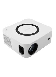 Mi VAZA Portable Projector, 1080p HD 5G WIFI Portable Home Theater Video Movie Projector, USB Mini Outdoor Movie Projector, Led Video Smart Home Theater Projector For Home Office, (1pc, White 7)  - Image 1
