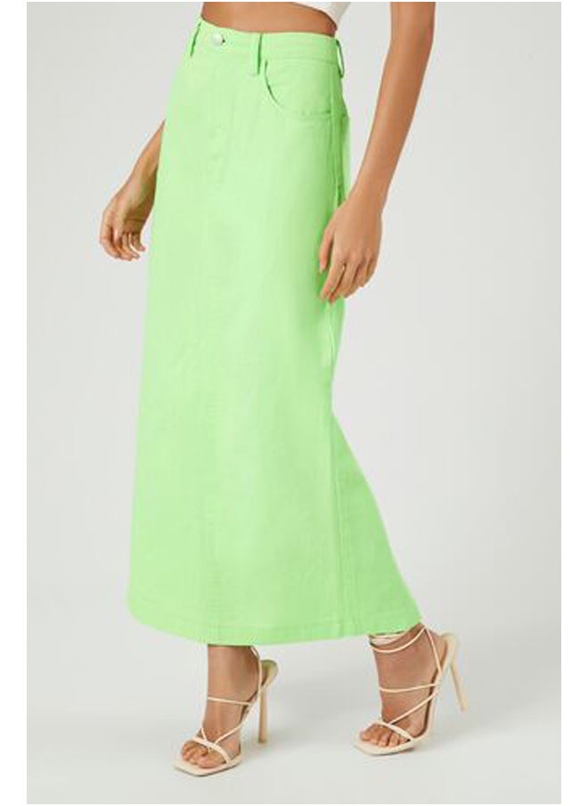 FOREVER 21 - Twill Straight Maxi Skirt - Image 1