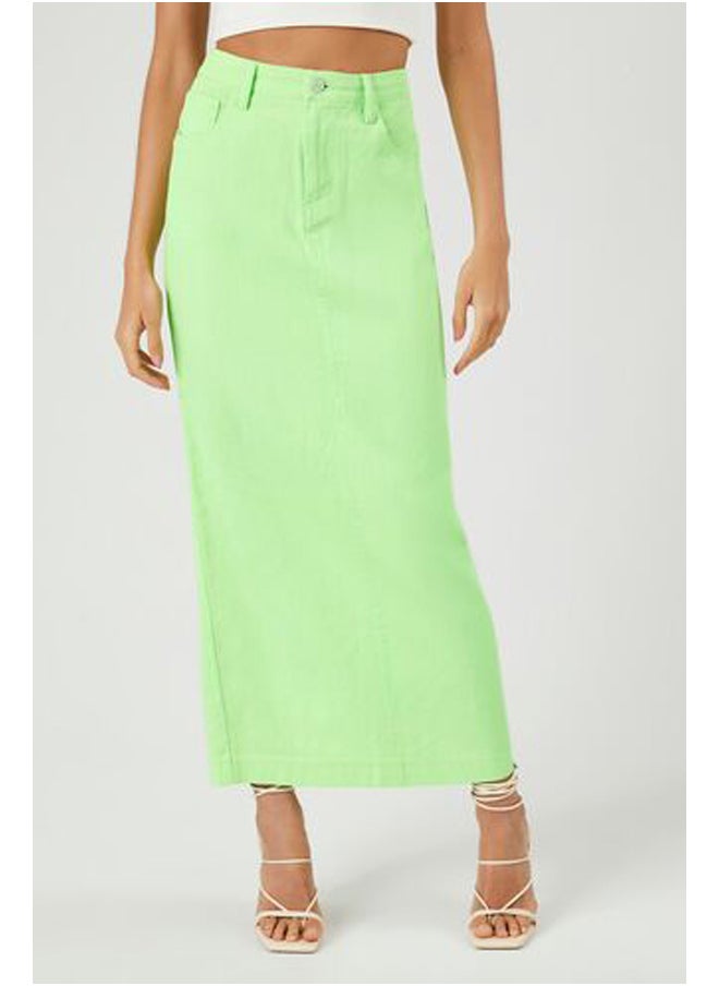 FOREVER 21 - Twill Straight Maxi Skirt - Image 1
