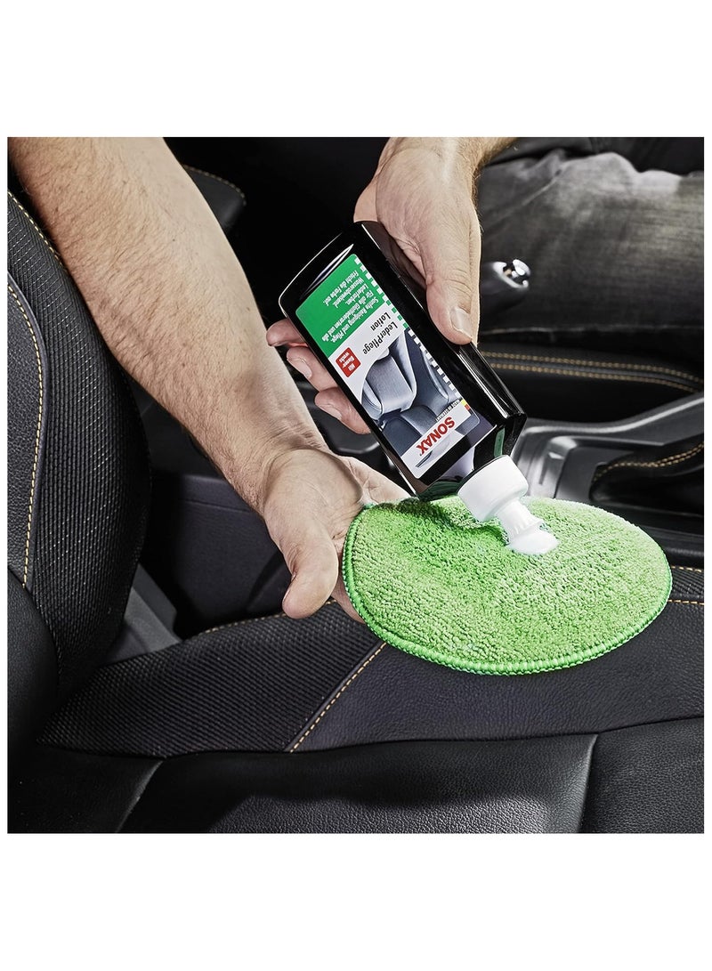 سوناكس للعناية بالجلد (250 مل) - ينظف بلطف ويحافظ على جميع أنواع الجلود الناعمة وجميع الألوان. مضادة للماء. يستعيد الألوان - Image 2