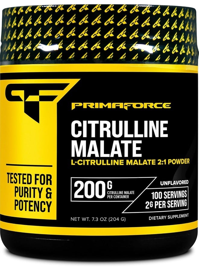 Primaforce سيترولين ماليت، بدون نكهة، 200 غرام - Image 1