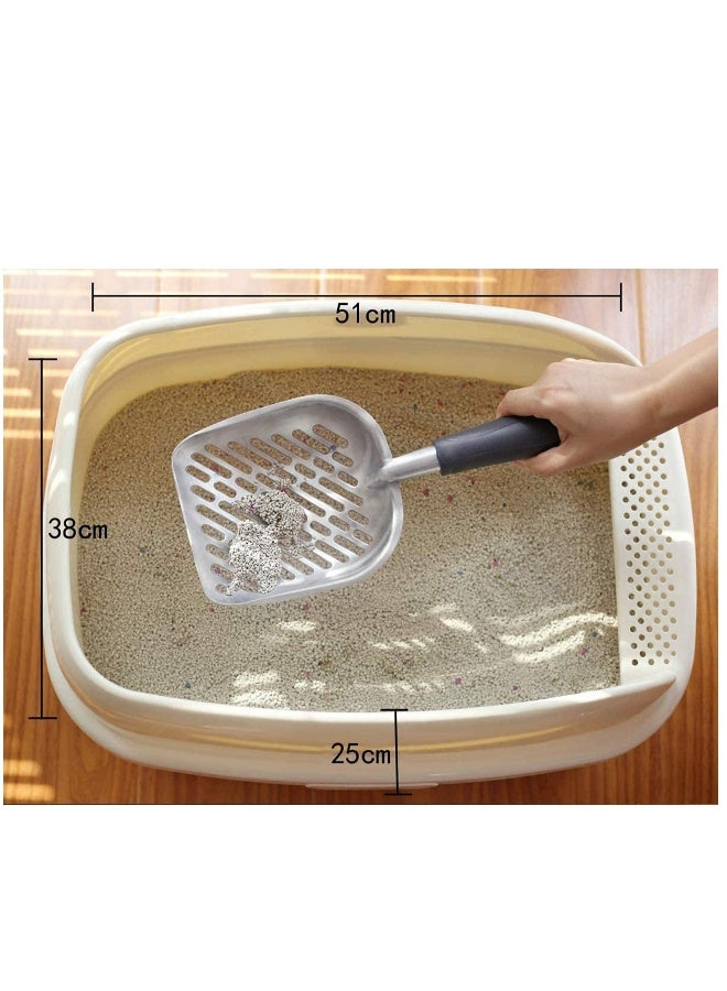 Generic Cat Litter Scoop Scoop Cat Litter Kitten Starter Kit Small Litter Tray Durable Cat Litter Shovel Pet Cleanning Tool Cat Litter Box Self Cleaning  - Image 5