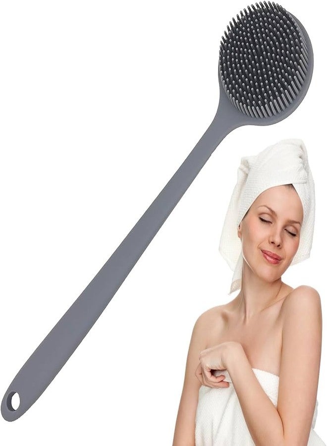 DRAVAL Body back Scrubber Massage bath Brush, Shower Brush for Bathing, Facial and Hair Brush - Image 1