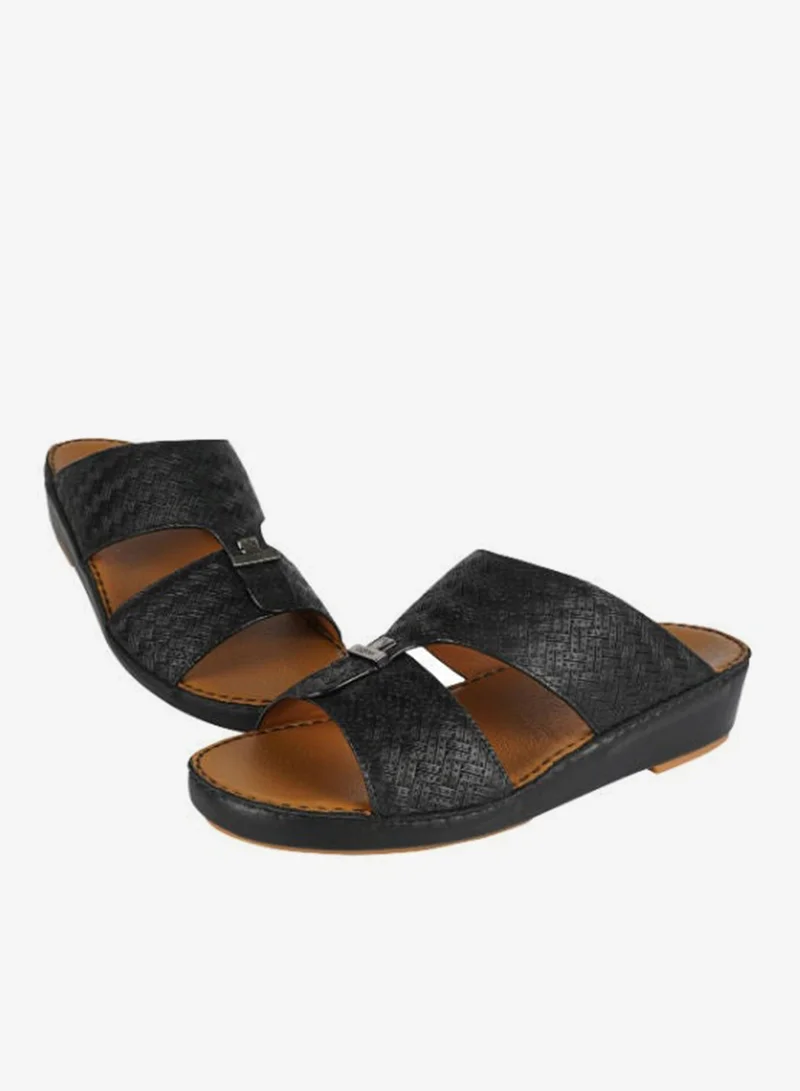 Barjeel Uno Barjeel Uno Mens Arabic Sandals BSP1-61 Black