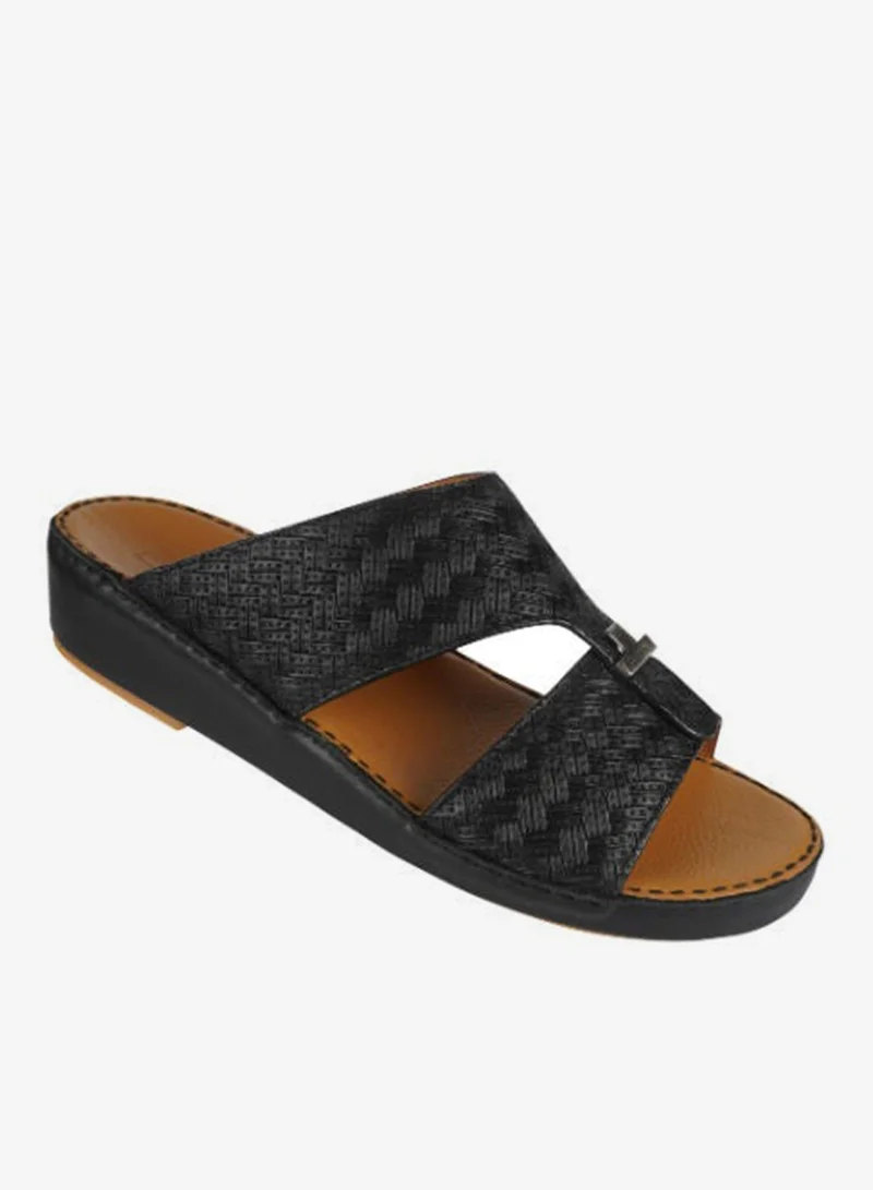Barjeel Uno Mens Arabic Sandals BSP1-61 Black