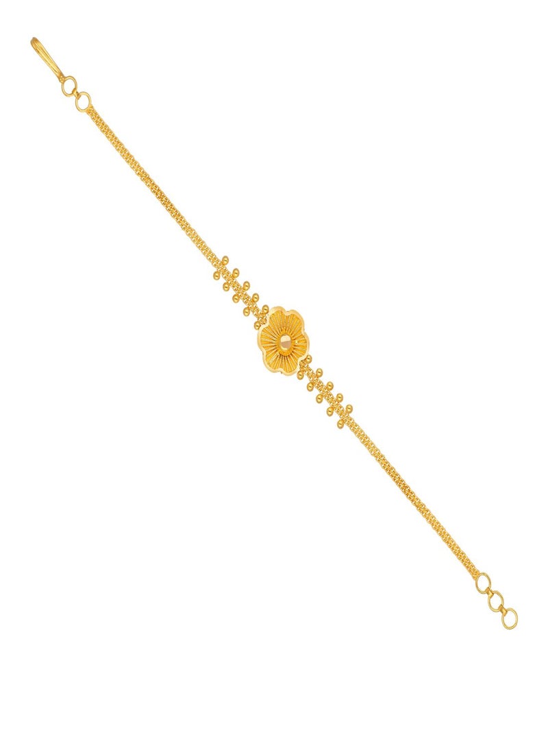 Malabar Gold and Diamonds سوار ذهب عيار 22 قيراط 916 NRBR017 - Image 2