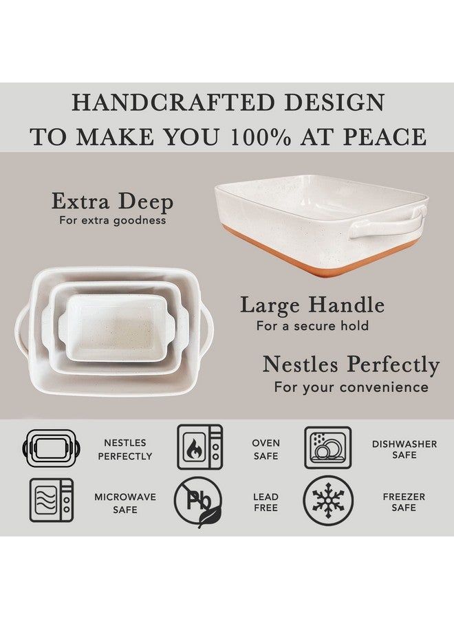 Mora 9x13in Porcelain Baking Dish - Oven to Table, Freezer Safe - Image 3