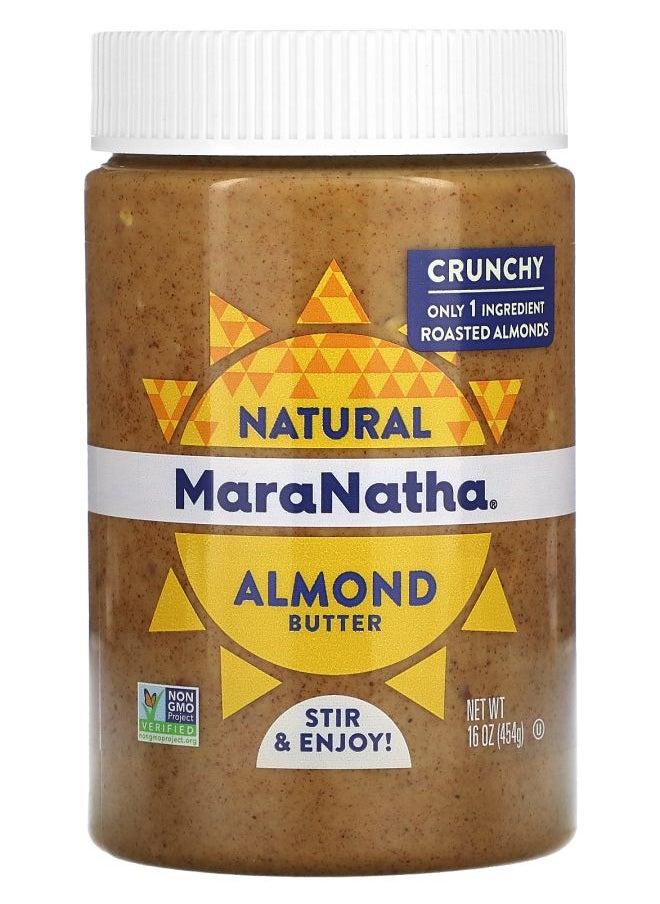 MaraNatha - Natural Almond Butter Crunchy 16 oz (454 g) - Image 1