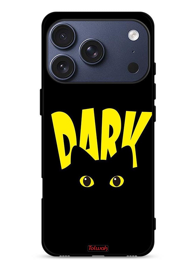 Tolwak Apple iPhone 17 Pro Protective Case Cover Dark Cat - Image 1