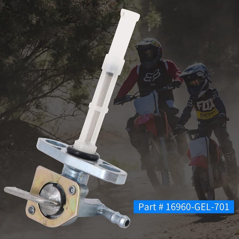 kipa Gas Fuel Tank Valve Petcock For CRF50F CRF70F CRF80F CRF100F XR50R XR70R XR80R XR100R Pit dirt bike OEM Part # 16960-GEL-701 - Image 4