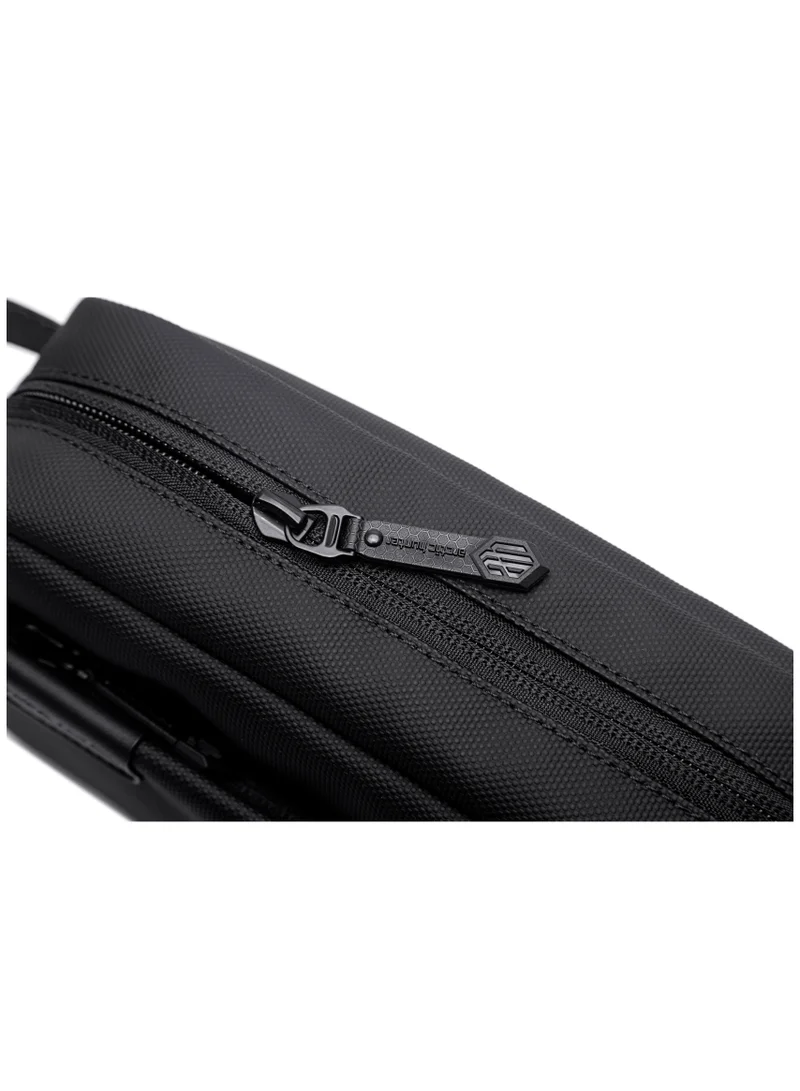 ARCTIC HUNTER Unisex Handbag Durable Premium Water Resistant Carry All Bag with Pockets for Men in Daily Use K00580 Black