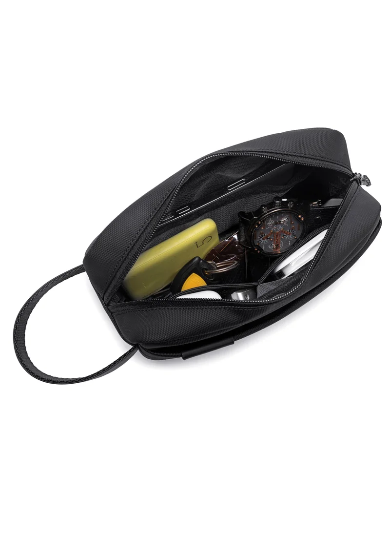 ARCTIC HUNTER Unisex Handbag Durable Premium Water Resistant Carry All Bag with Pockets for Men in Daily Use K00580 Black