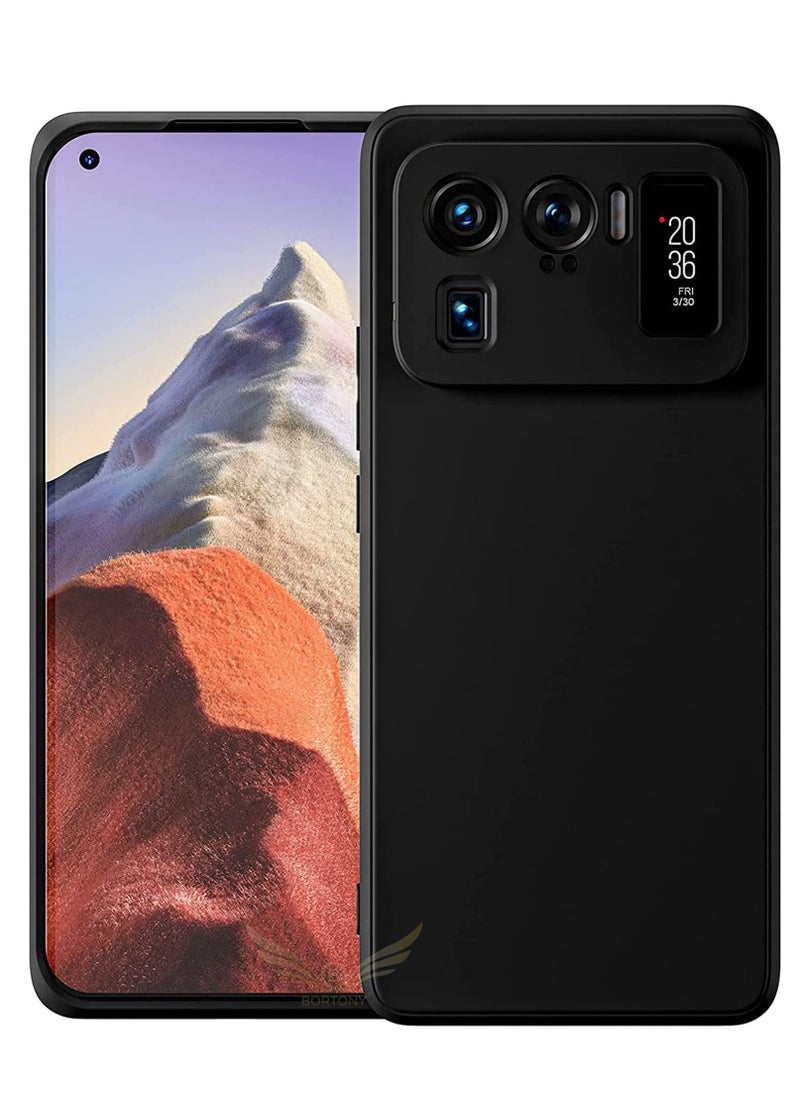 BORTONY - Mi 11 Ultra Case,Liquid Silicone Protective Case Cover With Camera Protection For Mi 11 Ultra - Image 1