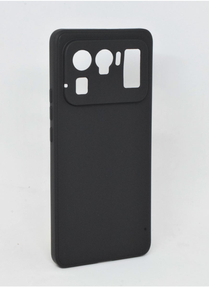 BORTONY - Mi 11 Ultra Case,Liquid Silicone Protective Case Cover With Camera Protection For Mi 11 Ultra - Image 1