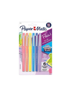 , Pap2097888, Flair Medium Point Pens, 6 / Pack - pzsku/ZC45BBF82035BF46DC540Z/45/_/1735214521/f0ecd06c-4cef-463f-bf88-6e450dbe3b0c