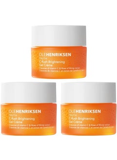 Ole Henriksen Ole Henriksen SET OF 3 CRush Gel Creme Facial Moisturizer 15ml 05 fluid ounce Travel Size UNBOXED 