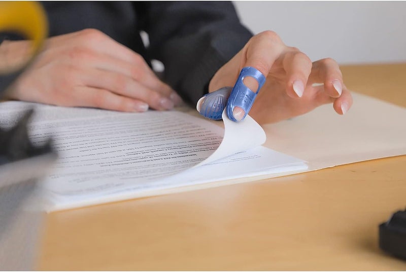 LEE 61070 Tippi Micro-Gel Fingertip Grips, Size 7, Medium, Assorted, 10/Pack - Image 3