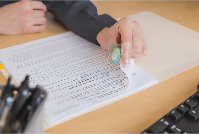 LEE 61070 Tippi Micro-Gel Fingertip Grips, Size 7, Medium, Assorted, 10/Pack - Image 4