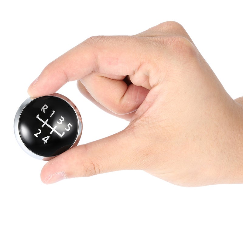 5 Speed Gear Knob Badge Emblem Cap Knob Cover Replacement for VW T5 Transporter 2003-2010 - Image 2