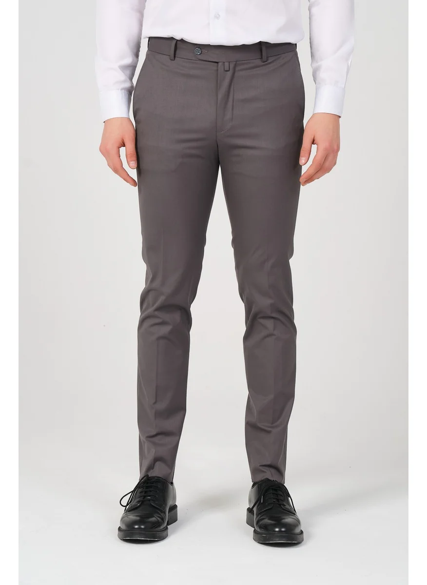 HYMAN Slim Fit Men's Fabric Trousers