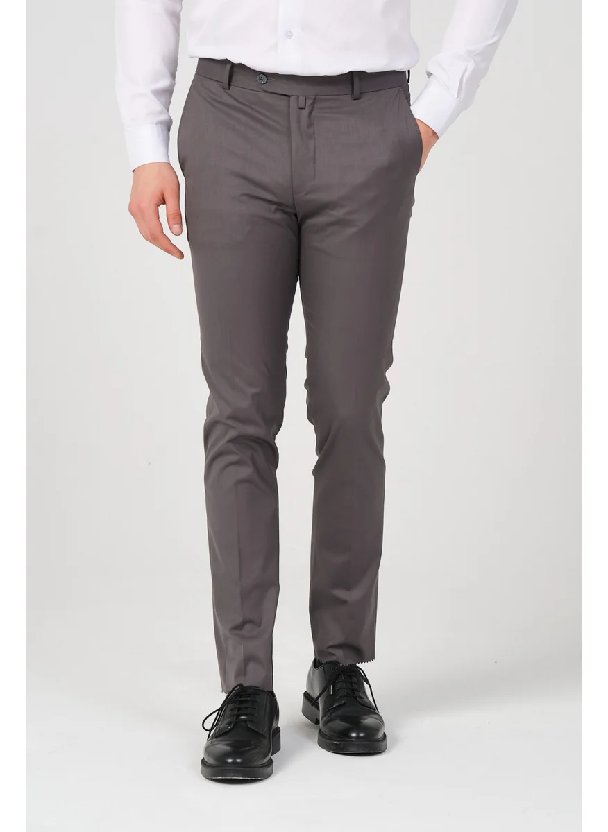 هايمان Slim Fit Men's Fabric Trousers