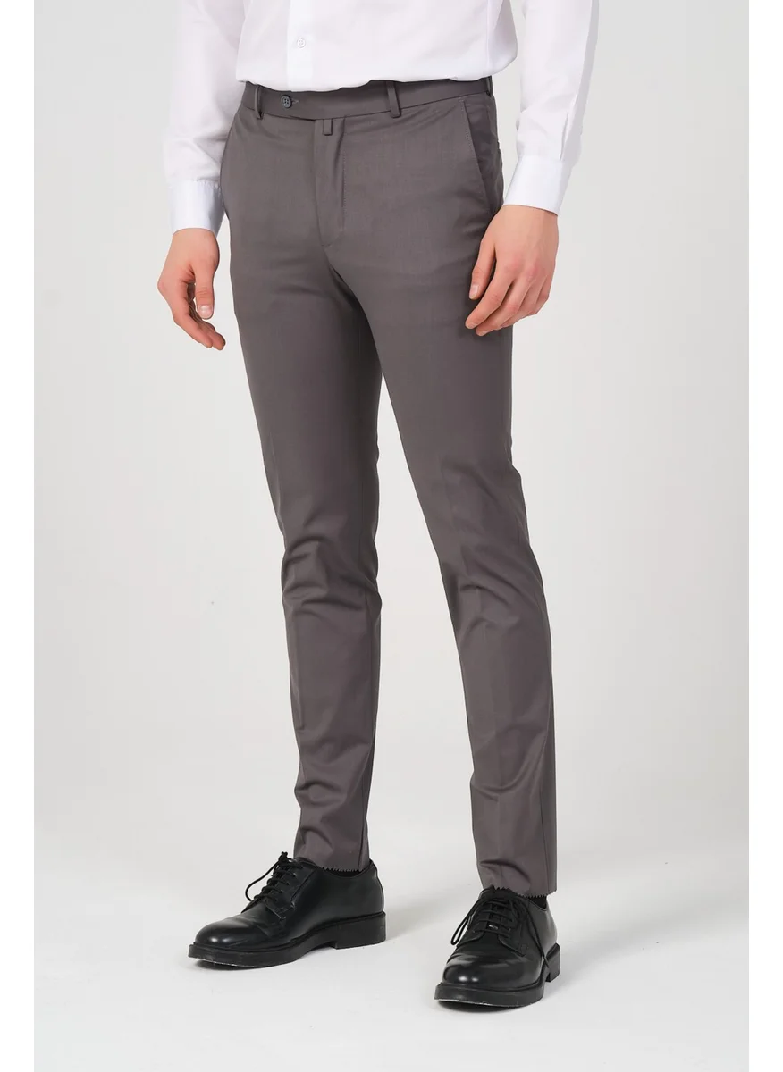 HYMAN Slim Fit Men's Fabric Trousers