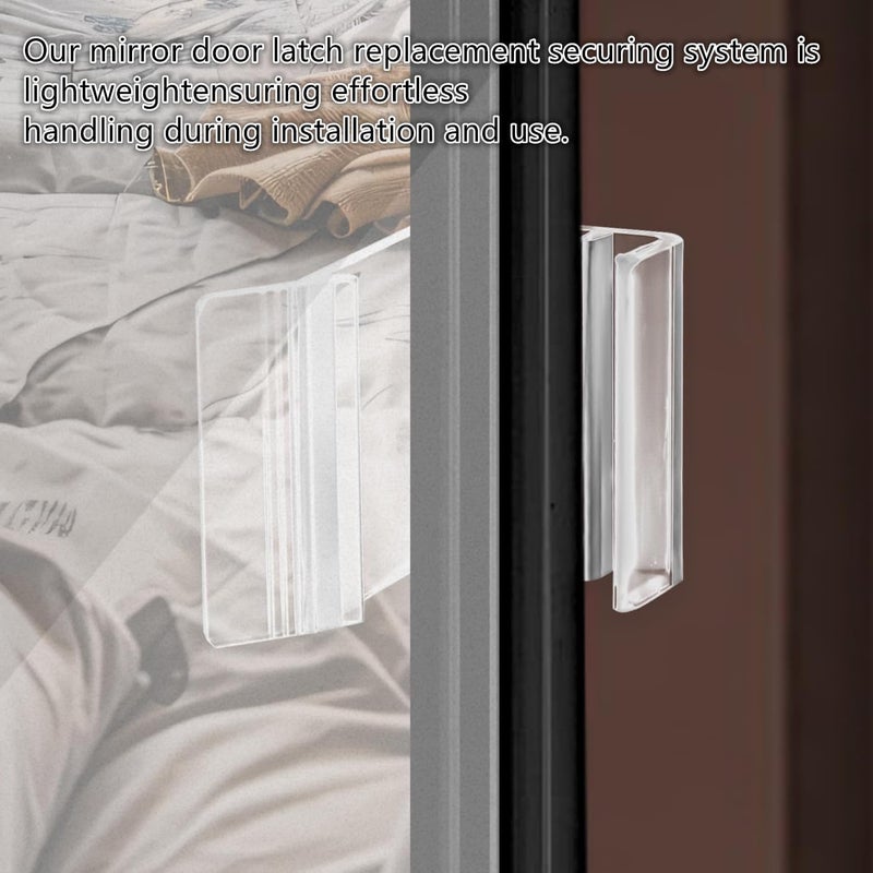 مقفل باب انزلاقي 4 قطع - تصميم مضغوط خفيف الوزن وموثوقًا - مقفل باب للمركبة الترفيهية (RV) - تناسق عالمي لأحجام أبواب متعددة - مقفل باب انزلاقي للمركبة الترفيهية (RV) والكامبر والمركبة المتحركة للمغامرات السفرية - Image 5