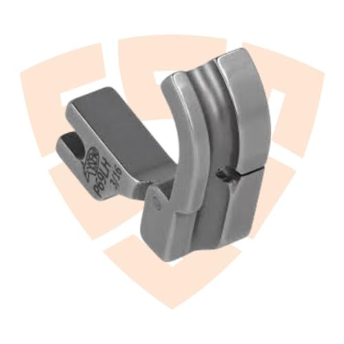 SSS #P69LH Set of High Shank Hinged Piping Feet Compatible with/Replacement for JUKI Brand Brother Brand Singer Brand CONSEW Brand Industrial Single Needle Sewing Machine(P69LH 1/8+3/16+1/4) (P69LH) - Image 5