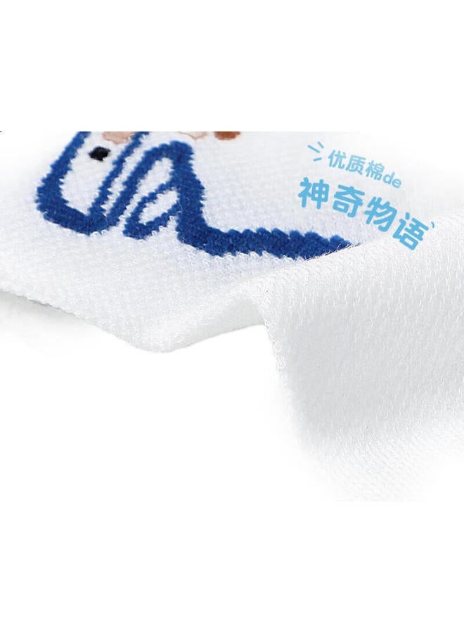 LANG SHA Langsha Children's Socks Boys Spring Summer Cotton Mesh Socks Comfortable Breathable Boys Mid-calf Socks - Image 1