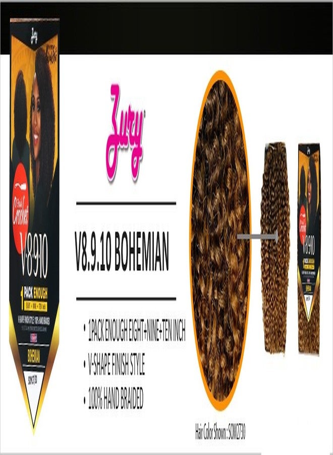 Zury Royal Zury Synthetic Hair Crochet Braids V8.9.10 Bohemian 1Pack Enough (SOM 30/33) - Image 3