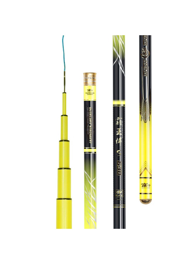 Fishing King Diaoyu Bahan S Big Fish Rod, Hand Rod For Black Pit Carp And Sturgeon, Grass Carp Fishing Rod, 6.3m - Image 2