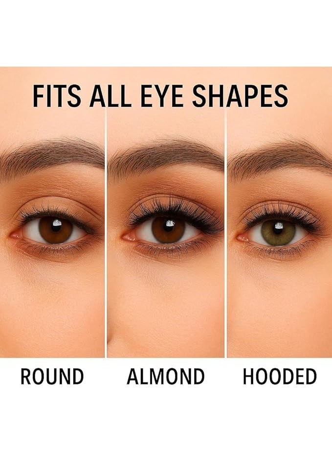 Shein A pair of luxurious, fluffy faux fur eyelashes with a natural look - Image 5