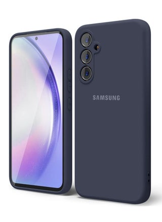 For Samsung Galaxy A54 Silicone Hard Back Color Cover,Camera Protection From Shocks From TPU Compatible with Samsung Galaxy A54 (6.4") (Dark Blue) - pzsku/ZC45C8FA19601A0FC73BFZ/45/1746963276/6e21c2cf-d937-4be7-b12c-58b82379f9b4