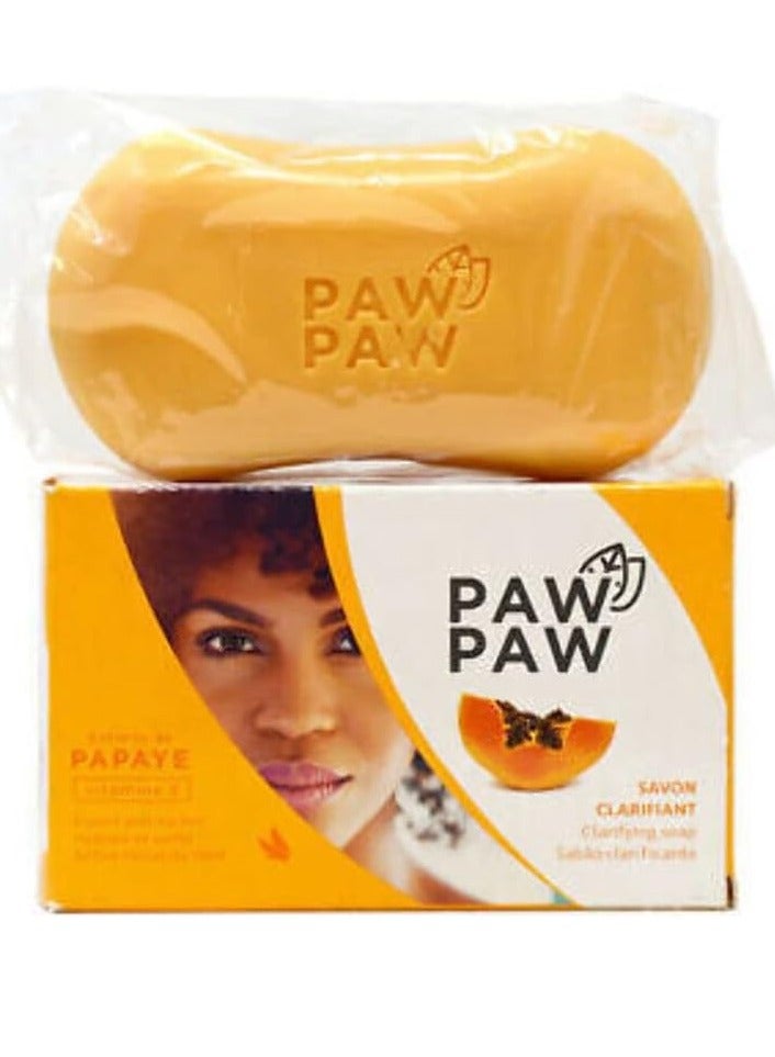 باو باو قطعتين من صابون منقي بالبابايا وفيتامين هـ 180X2 جم - Image 2