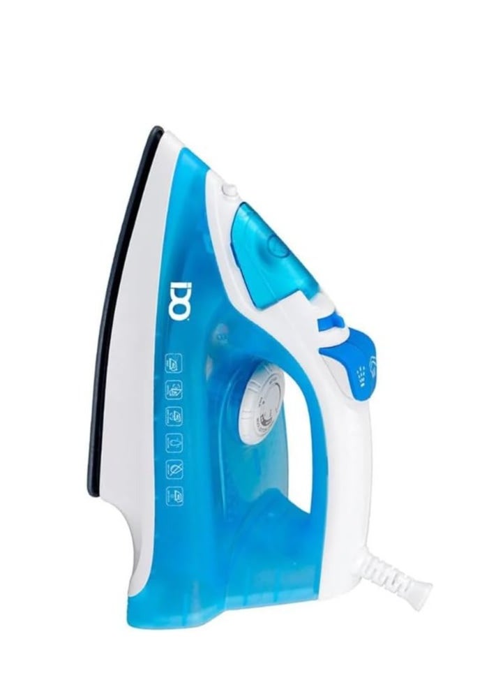 IDO IDO Steam Iron Ceramic 2200 W Blue/White 280 ml water tank SI2200-BWH  - Image 3