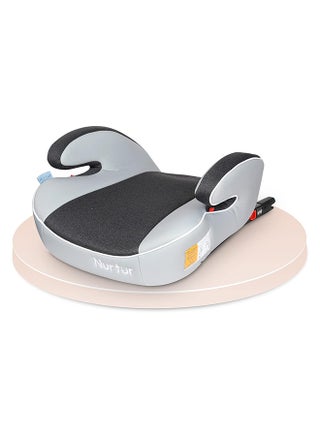 مقعد داعم للأطفال من إنزو - مسند للذراع - تركيب Isofix - مناسب عالميًا - قاعدة واسعة مبطنة مناسبة من 4 سنوات إلى 12 (المجموعة 2/3)، رمادي فاتح وداكن - pzsku/ZC45CAC3CF626B36FF89FZ/45/_/1710238889/c45e7f6a-d835-4b1a-8e18-b31ad07cab28