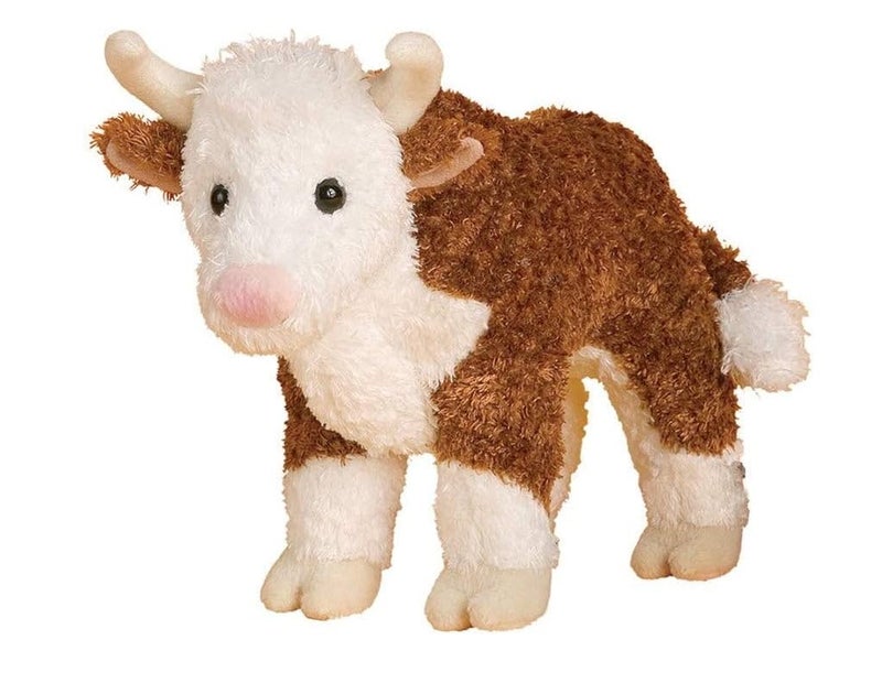 Douglas Tumbleweed Hereford Bull Plush Stuffed Animal - Image 1