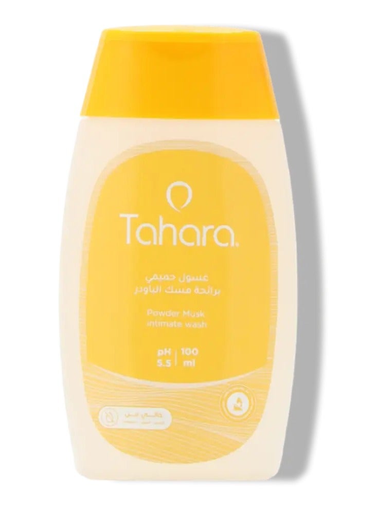 طهارة غسول حميمي برائحة المسك الباودر 100 مل - Image 1