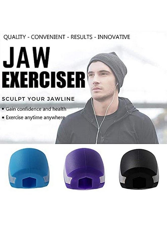 Bhavyam Jawline Exerciser Tool Men Womensilicone Jaw Face Neck Toner Shaper Exerciser Chew Ball Tools Equipment For Your Face Look Younger And Healthierjaw Toner Liner Exerciser(Multi/Small/1Pcs)  - Image 3