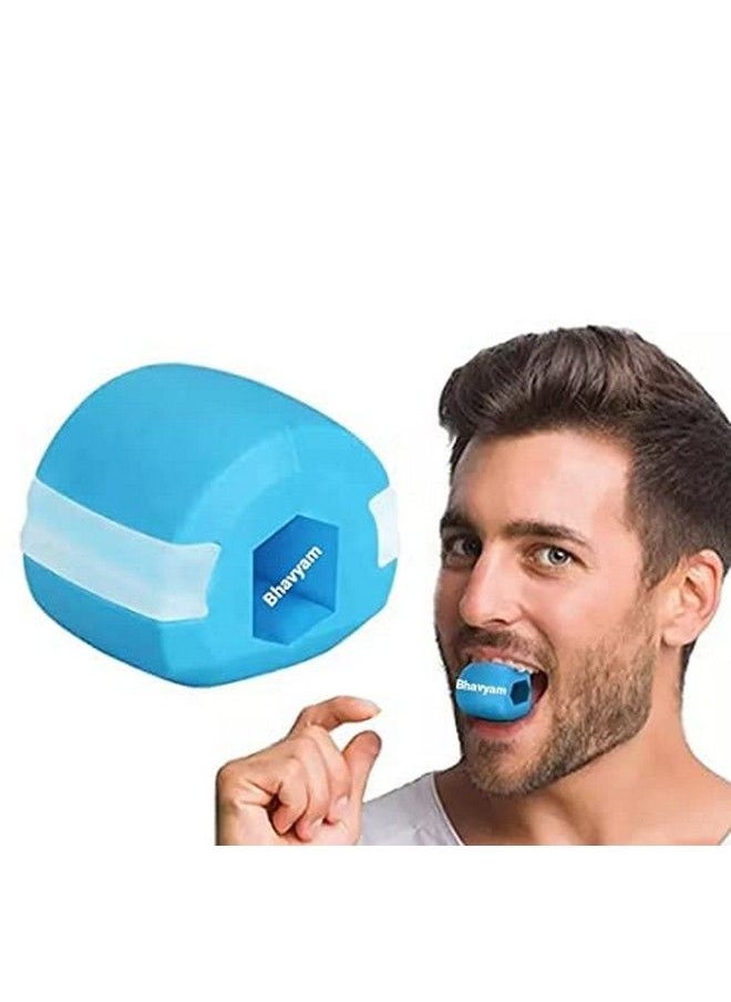 Bhavyam Jawline Exerciser Tool Men Womensilicone Jaw Face Neck Toner Shaper Exerciser Chew Ball Tools Equipment For Your Face Look Younger And Healthierjaw Toner Liner Exerciser(Multi/Small/1Pcs)  - Image 1