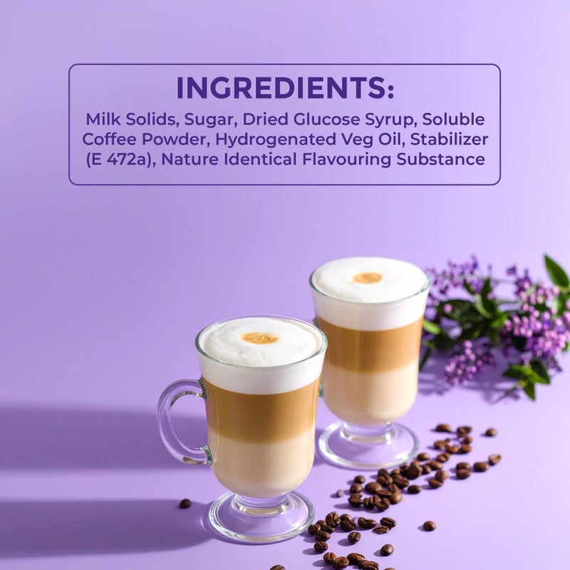 Regen خليط لاتيه إسباني من ريجين | قهوة سريعة التحضير على طراز المقاهي | بدون مواد حافظة | جاهز في 2 دقيقة | 5 حصص | 100 جرام - Image 3