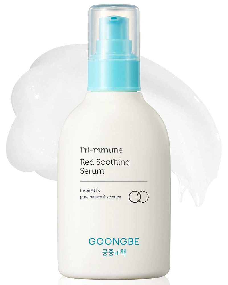 goongbe Primmune Red Soothing Serum  Korean Baby Soothing Serum  Lightweight Gel Lotion  Refreshing  Cooling Gel for Instant Skin Relief for Newborns Babies and Toddlers 507 floz - Image 1