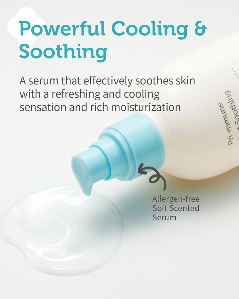 goongbe Primmune Red Soothing Serum  Korean Baby Soothing Serum  Lightweight Gel Lotion  Refreshing  Cooling Gel for Instant Skin Relief for Newborns Babies and Toddlers 507 floz - Image 2