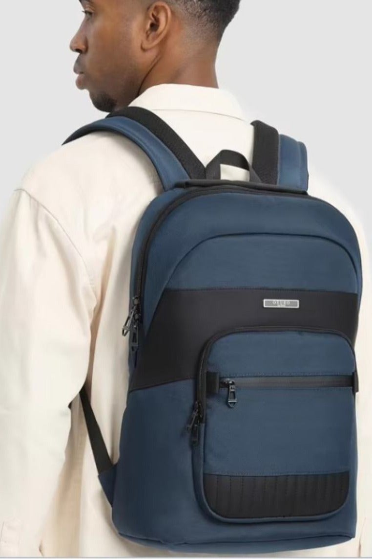 OZUKO 9847 Travel Laptop Backpack – USB Port, Water-Resistant, Blue - Image 4