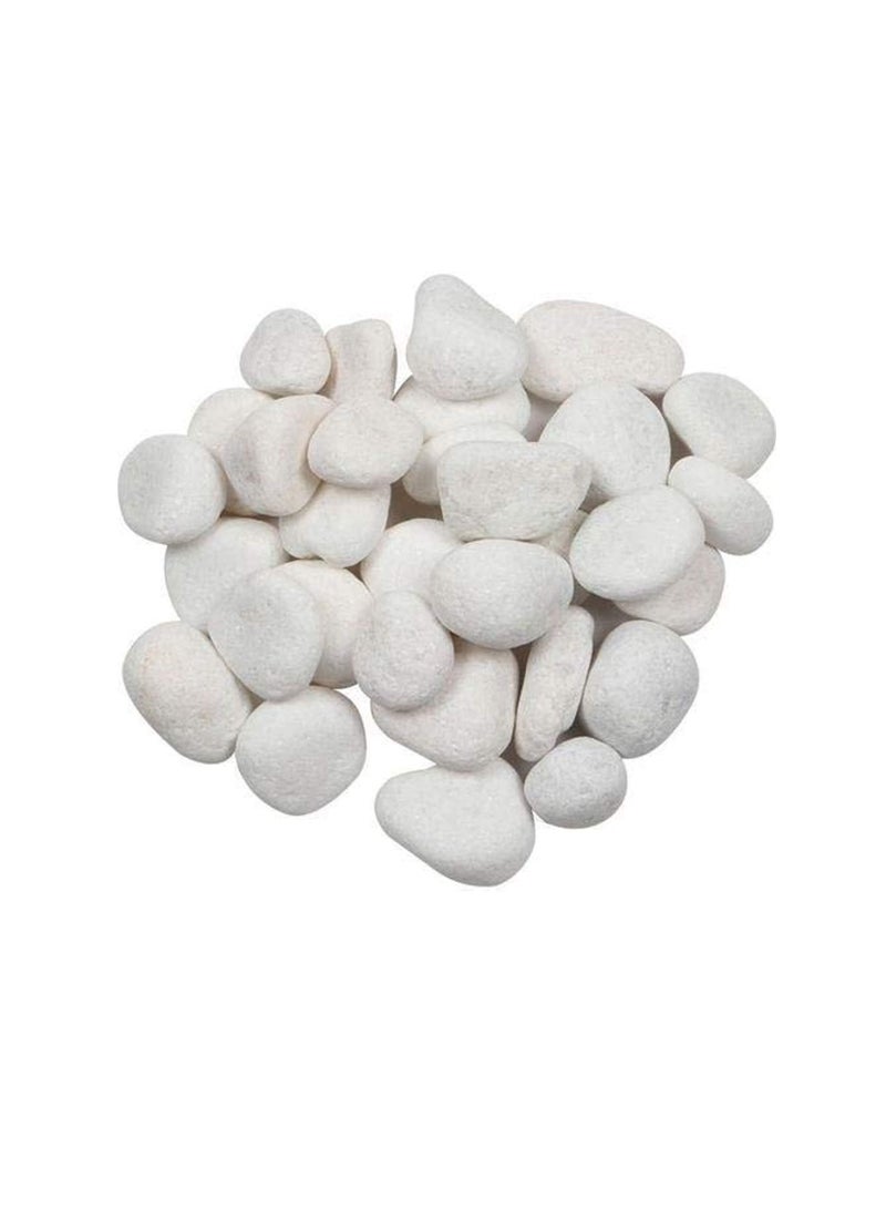 Pebble Stones- Medium, 1kg (White)  - Image 1