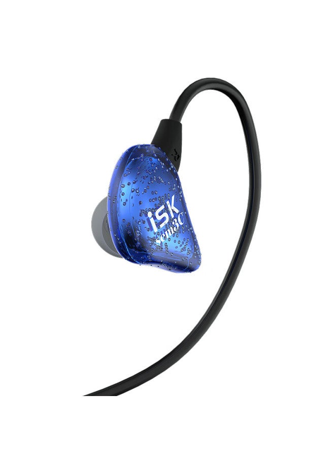 Isksem3c In-ear Earphones, Professional Monitoring, Powerful Bass, Clear Treble, For Karaoke/gaming/music/phone/sound Card, Douyin/kuaishou Celebrity Equipment, Blue - Image 5