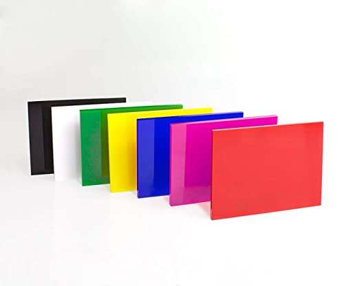SourceOne Source One LLC 1/8 th Inch Thick 12 x 12 Inches Acrylic Plexiglass Sheet, Clear - Image 3