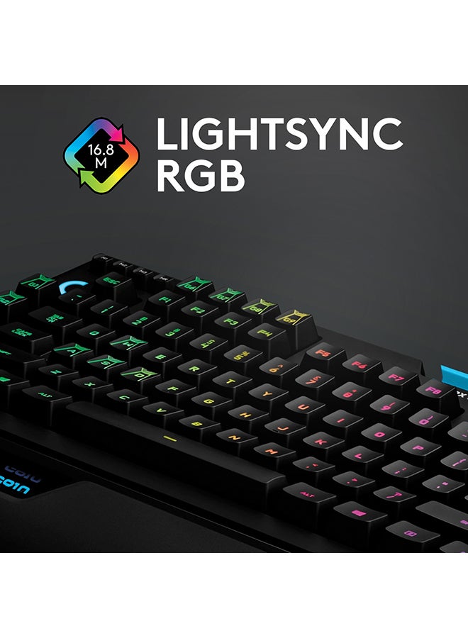 Logitech G910 Orion Spectrum Illuminated Mechanical Gaming Keyboard, RGB Backlit Keys, Romer-G Tactile Key Switches, 9 Programmable G-Keys, Arx Dual Display Technology - Image 3