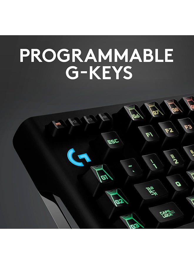 Logitech G910 Orion Spectrum Illuminated Mechanical Gaming Keyboard, RGB Backlit Keys, Romer-G Tactile Key Switches, 9 Programmable G-Keys, Arx Dual Display Technology - Image 4